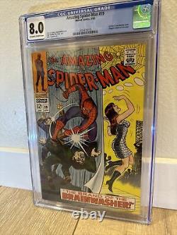 Marvel Amazing Spider-man #59 CGC 8.0 1st Mary Jane Cover Iconic King pin ASM