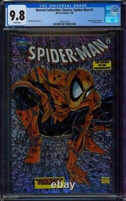 Marvel Collectible Classics Spider-Man #2? CGC 9.8? CHROMIUM Cover 1 1998