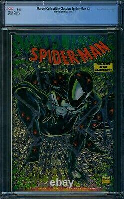 Marvel Collectible Classics Spider-Man #2? CGC 9.8? CHROMIUM Cover 1 1998