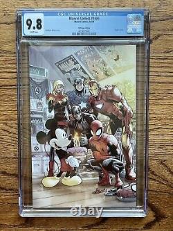 Marvel Comics #1000 CGC 9.8 D23 Expo Variant Virgin 1st MICKEY MOUSE on cover