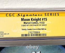 Marvel Comics 2022 Moon Knight #15 Comic Book Signed by Adi Granov NYCC CGC 9.8