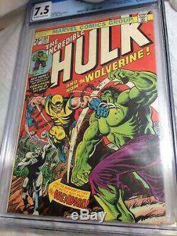 Marvel Comics Incredible Hulk #181 (Nov 1974) First Full Appearance Wolverine