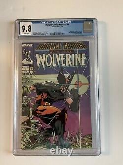 Marvel Comics Presents #1 Marvel Comics 1988 Wolverine Cover CGC 9.8 NM/MT