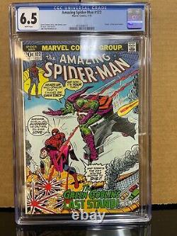 Marvel Comics The Amazing Spider-Man Issue #122 July 1973 CGC 6.5 White Pages