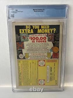 Marvel Feature #3 CGC 9.0 Third Appearance Of Defenders Marvel Comics 1972