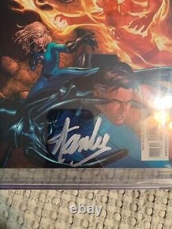 Marvel Knights 4 Fantastic Four 1 CGC 9.6 Qualified Signed by Stan Lee 2004