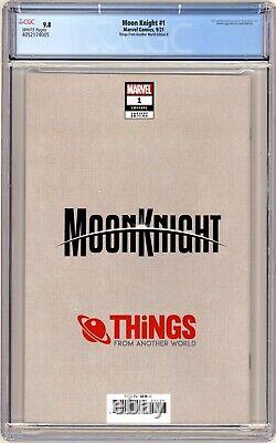 Marvel MOON KNIGHT #1 CGC 9.8 TFAW Mack VIRGIN + #3 CGC 9.6 Hunters Moon SET