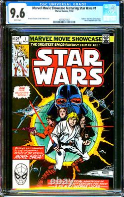Marvel Movie Showcase Featuring Star Wars #1 Marvel Comics 1982 CGC 9.6