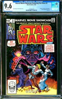 Marvel Movie Showcase Featuring Star Wars #2 Marvel Comics 1982 CGC 9.6