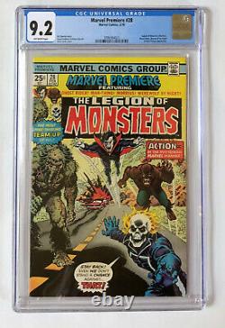 Marvel Premiere #28 CGC (9.2 Blue Label) 1st Appearance of LEGION OF MONSTERS