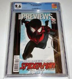 Marvel Previews #95 CGC Universal Grade Comic 9.6 1st Miles Morales Cover Image