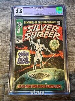 Marvel Silver Surfer #1 1968 CGC 3.5 Restored 1st Solo Title