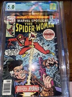 Marvel Spotlight #32 CGC 6.0 White pages. Origin/1st Appearance of Spider-Woman