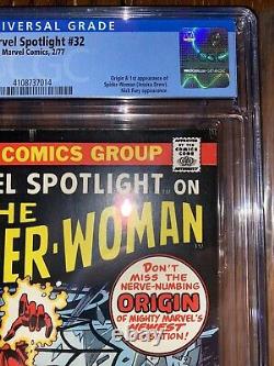 Marvel Spotlight #32 CGC 6.0 White pages. Origin/1st Appearance of Spider-Woman