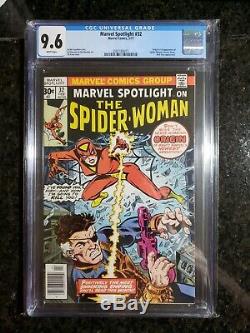 Marvel Spotlight 32 CGC 9.6 WHITE PAGES Origin and 1st Appearance Spider-Woman