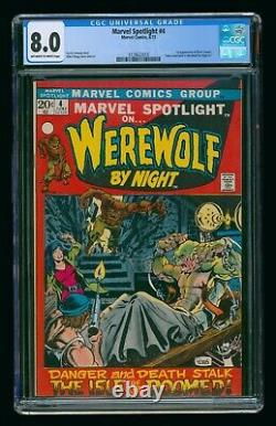 Marvel Spotlight #4 (1972) Cgc 8.0 Werewolf By Night