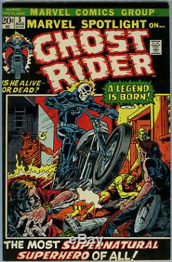 Marvel Spotlight #5 (1972) Marvel CGC 7.5 Off-White Origin & 1st App Ghost Rider