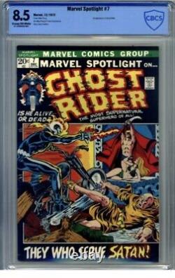 Marvel Spotlight #7 CBCS 8.5 NOT CGC 3rd Appearance Johnny Blaze Ghost Rider