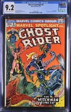 Marvel Spotlight 8 CGC 9.2 Ghost Rider 1st Appearance Snake-Dance 1973