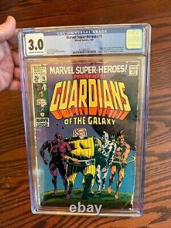 Marvel Super-Heroes 18 (CGC 3.0) 1st Appearance Guardians Of The Galaxy! 1969