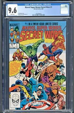 Marvel Super Heroes Secret Wars #1-12 (Marvel Comics) CGC 9.6 COMPLETE SET