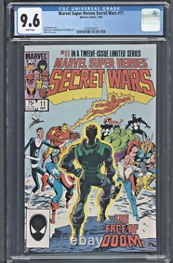 Marvel Super Heroes Secret Wars #1-12 (Marvel Comics) CGC 9.6 COMPLETE SET
