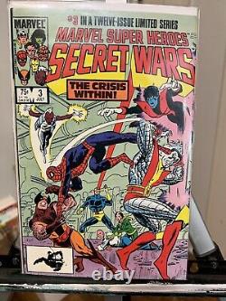 Marvel Super Heroes Secret Wars 1-12 complete, #8 CGC