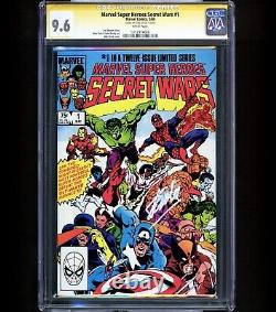 Marvel Super Heroes Secret Wars #1 CGC 9.6 SS Stan Lee 9.8 Sold $2500 Make Offer