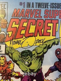 Marvel Super Heroes Secret Wars 1 CGC 9.6 Signed Stan Lee & Zeck 1st Print