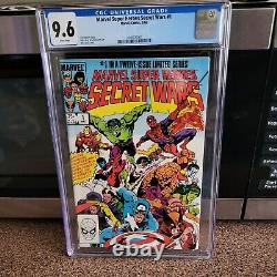 Marvel Super Heroes Secret Wars #1 CGC 9.6 WP NM+ 1984 Spider-Man 1st Beyonder