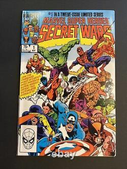 Marvel Super Heroes Secret Wars #1 Compare To CGC 9.8 NM/MT 1st Beyounder