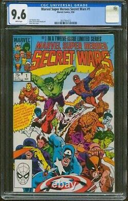 Marvel Super Heroes Secret Wars # 1 MAY 1984 CGC-GRADED 9.6 NEAR MINT+ G-822
