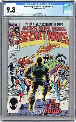 Marvel Super Heroes Secret Wars #11D CGC 9.8 1985 4037969005