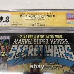 Marvel Super Heroes Secret Wars (1984) # 2 (CGC 9.8 SS) Signed Beatty Shooter