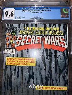 Marvel Super Heroes Secret Wars #4 CGC 9.6