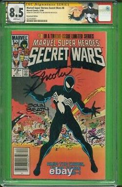 Marvel Super Heroes Secret Wars #8 1984 Cgc 8.5 Very Fine+ Ss Shooter & Beatty