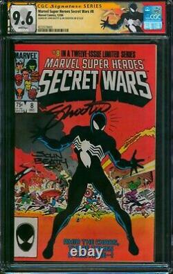 Marvel Super Heroes Secret Wars #8? 2x Signed Beatty + Shooter? Cgc 9.6 1984