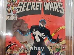 Marvel Super Heroes Secret Wars #8 CGC 8.5, RARE NEWSSTAND, Origin Of VENOM Suit