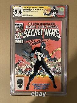 Marvel Super Heroes Secret Wars #8 CGC 9.4 Signed By John Beatty & Jim Shooter