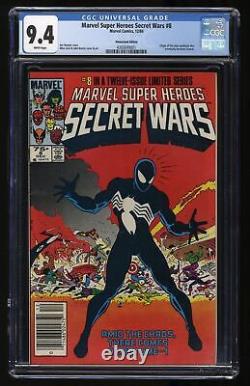Marvel Super-Heroes Secret Wars #8 CGC NM 9.4 Newsstand Variant Marvel 1984
