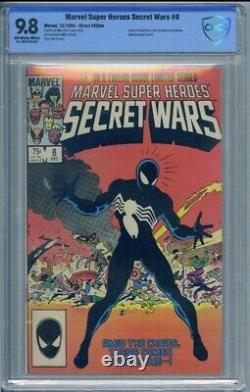 Marvel Super Heroes Secret Wars #8 Cbcs 9.8 Origin Of Venom Symbiote Not Cgc