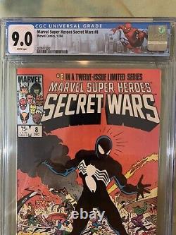 Marvel Super-Heroes Secret Wars #8 (Dec 1984, Marvel) CGC 9.0 Custom NY Label