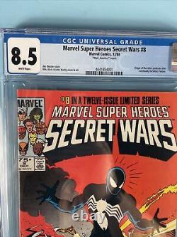 Marvel Super Heroes Secret Wars #8 Mark Jewelers 1984 CGC 8.5