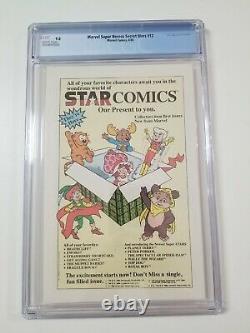 Marvel Superheroes Secret Wars #12 CGC 9.8 White Pages (WP) Direct Edition