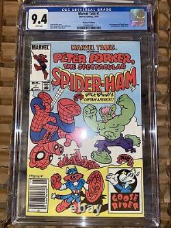 Marvel Tails 1 cgc 9.4 1st appearance of Peter Porker the Spectacular Spider-Ham