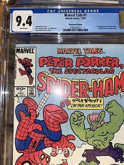 Marvel Tails 1 cgc 9.4 1st appearance of Peter Porker the Spectacular Spider-Ham