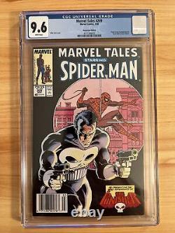 Marvel Tales (1988)#209 Reprints 1st Appearance THE PUNISHER! 9.6 CGC Newstand