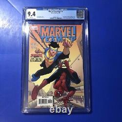 Marvel Team Up #14 CGC 9.4 1st Print Appearance Invincible Spider-Man Comic 2006