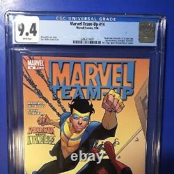 Marvel Team Up #14 CGC 9.4 1st Print Appearance Invincible Spider-Man Comic 2006
