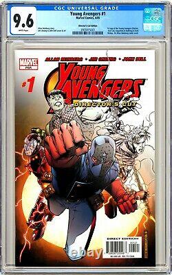 Marvel YOUNG AVENGERS DIRECTOR'S CUT (2005) #1 CGC 9.6 Key 1st KATE BISHOP App
